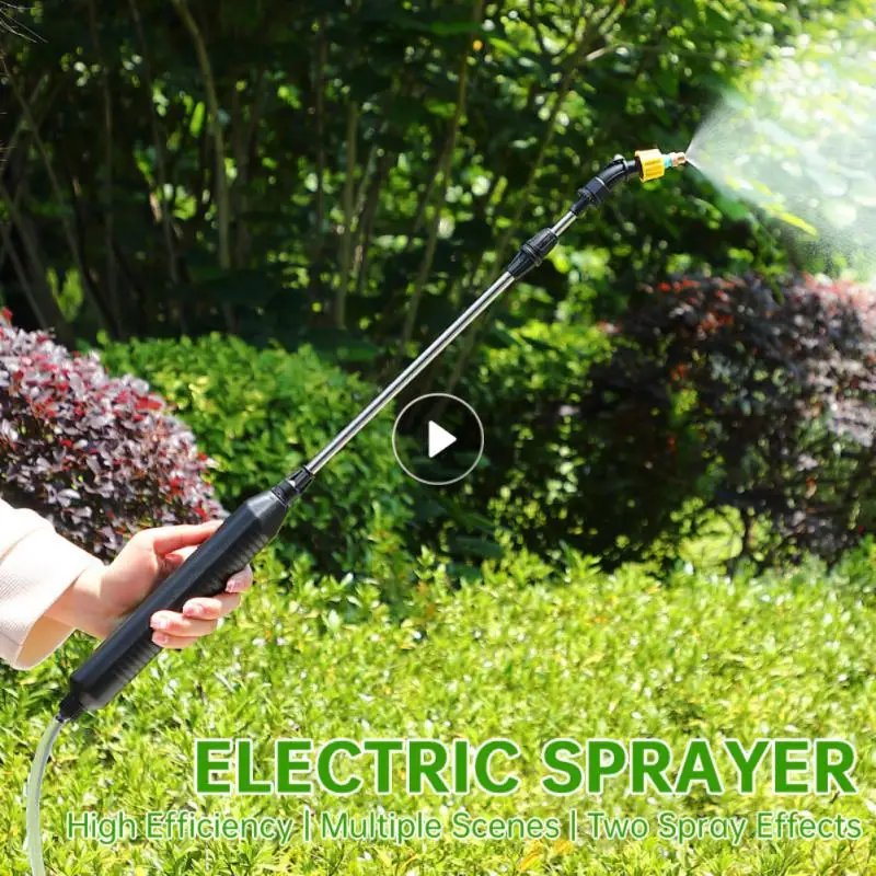 Garden Sprayer Electric Watering Spray Gun Automatic Plants Sprinkler Watering Can For Flowers Plant Mister Irrigation Tools