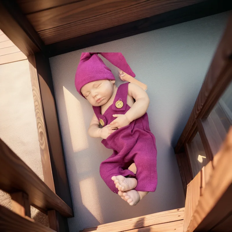 18-дюймовая Кукла-младенец Attyi Lou loubaby полноразмерная кукла-реборн из твердого