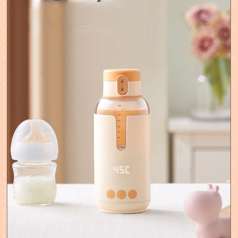 

Smart electric hot water cup baby thermostat pot wireless charging portable milk powder brewing outside