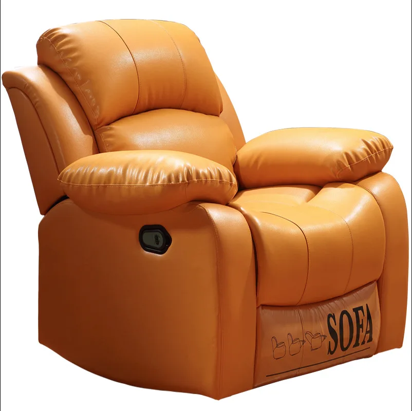 Electric Multi-Functional Small Apartment Sofa Living Room Single Double Combination Lazy Manicure Theater Genuine |