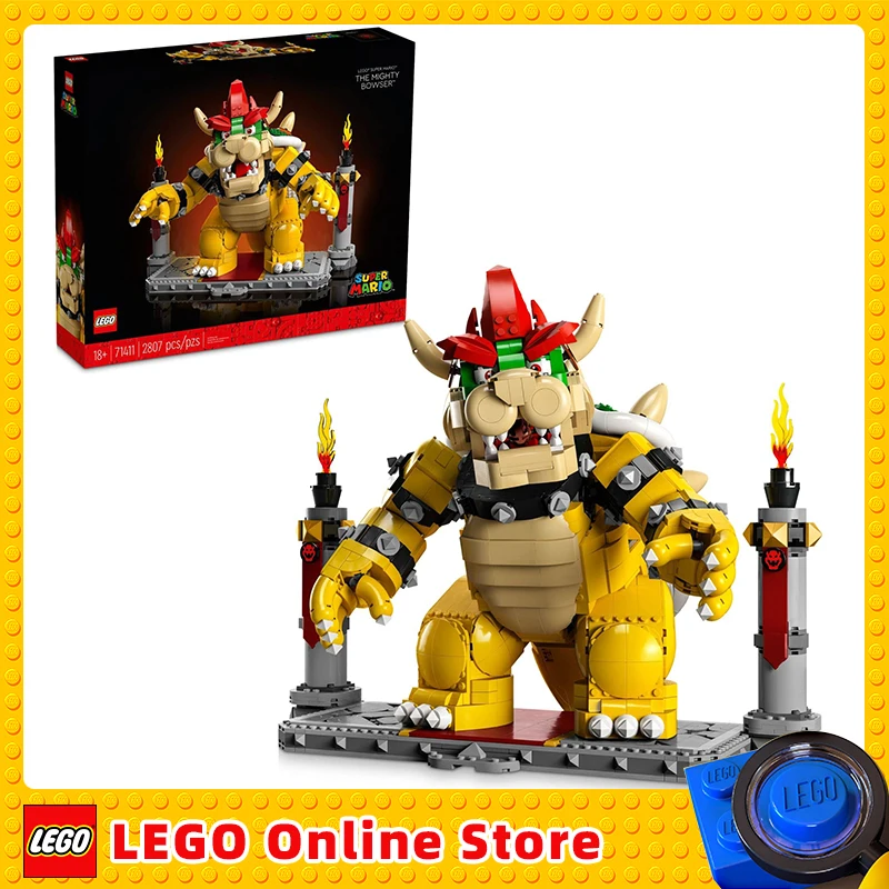 

LEGO & Super Mario The Mighty Bowser 71411 Building Toy Set; Collectible Gift for Adult Fans (2807 Pieces)