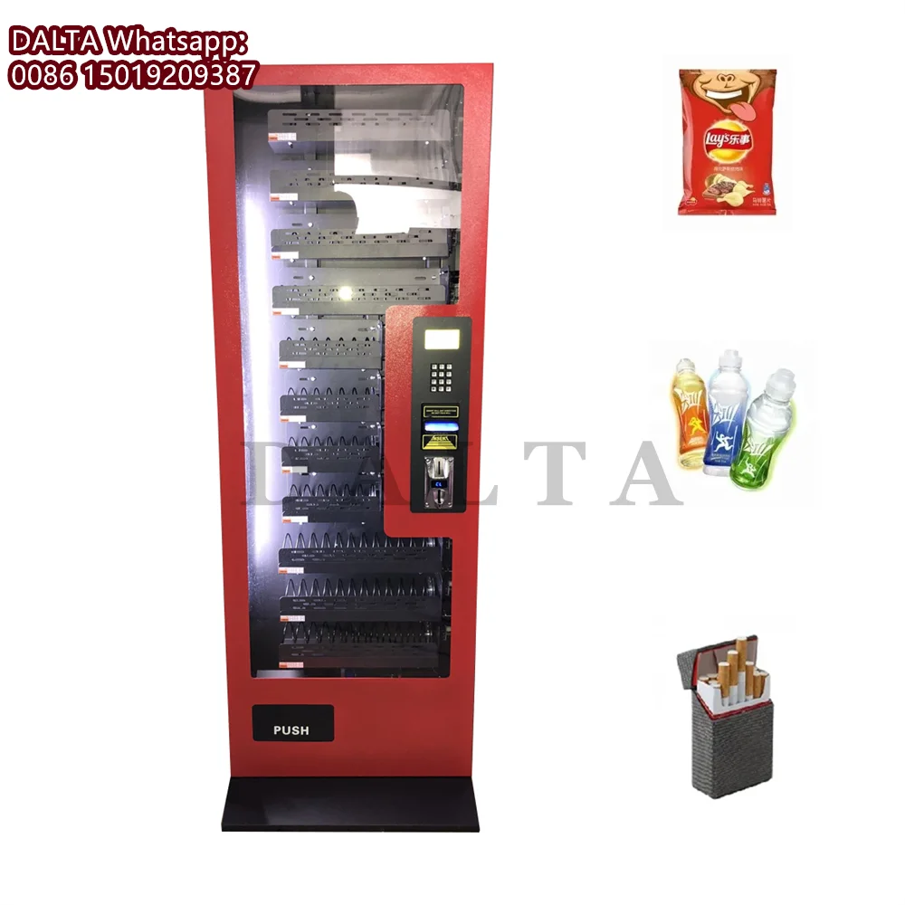 11-слойный мини-комбинированный торговый автомат для закусок и напитков кофе с