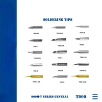 1pcs high quality original 900m t series soldering tips for 936 937 soldering iron replacement t900 bikskis
