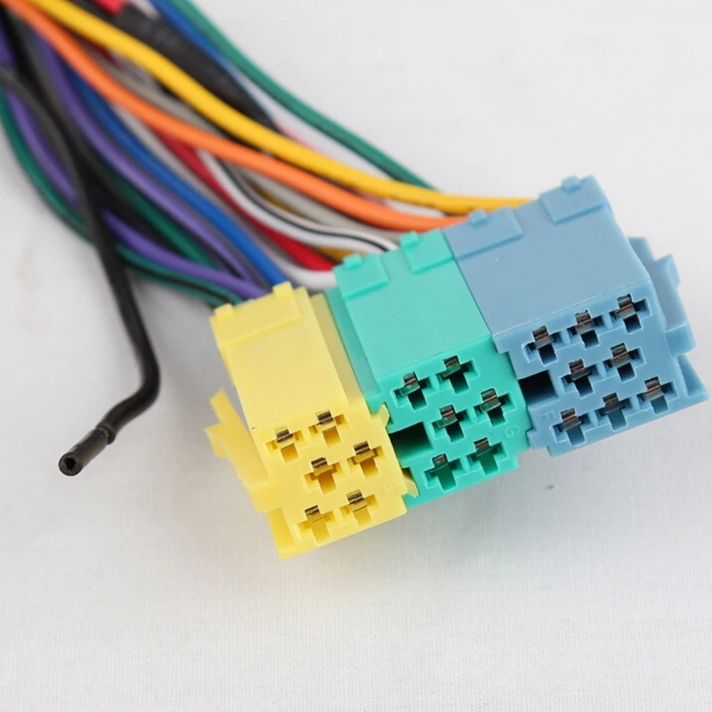 Автомобильный радиоприемник Bluetooth аудио микрофон адаптер громкой связи ISO 8Pin для