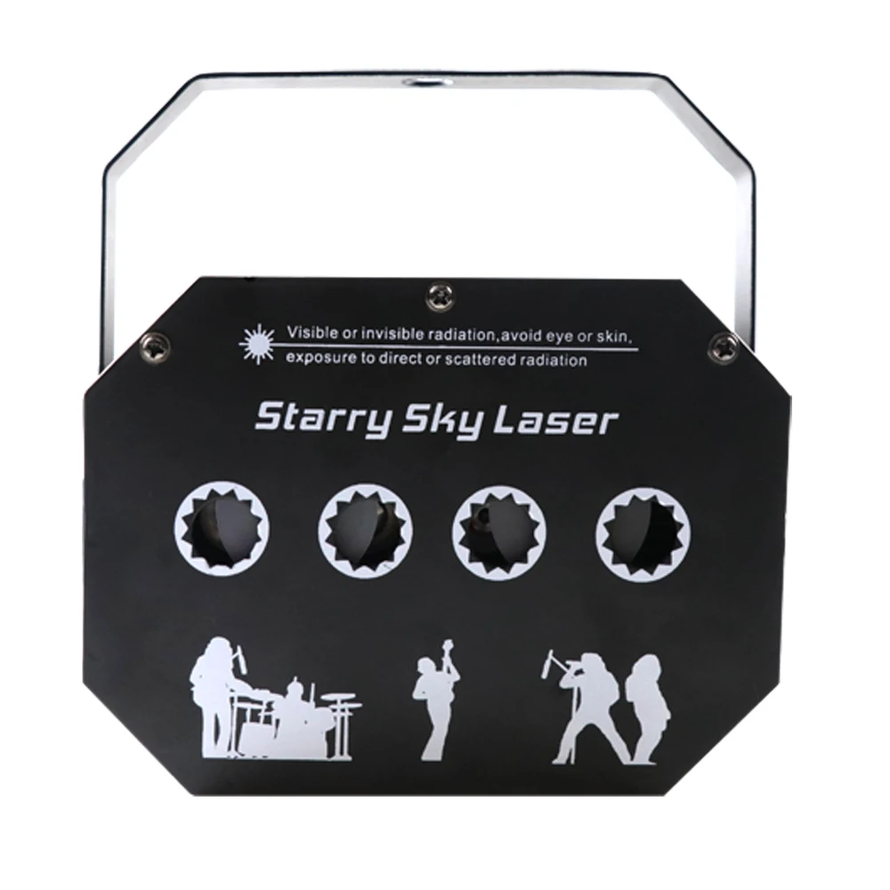 2021 new product Four hole star animated laser light laser show