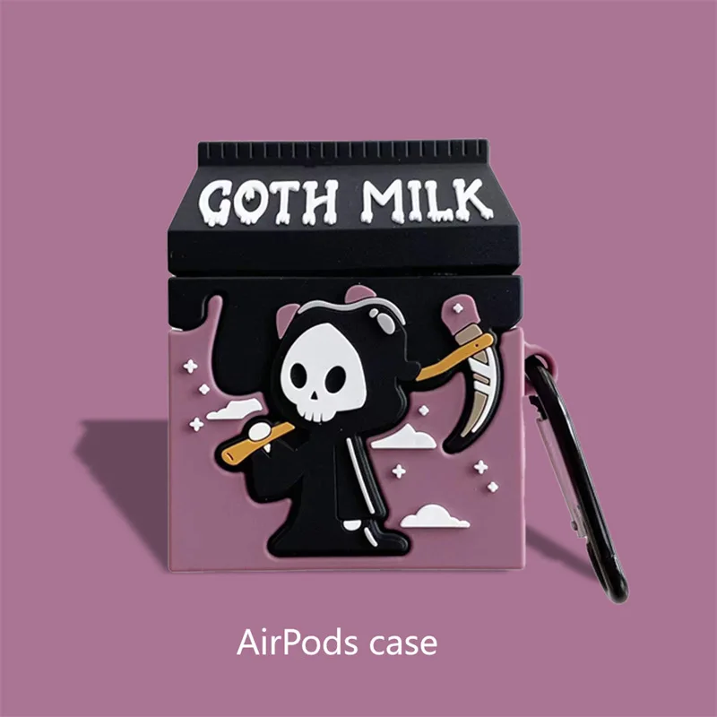 

Силиконовый чехол для Airpods 1 2 Pro, с мультяшным изображением сладостей, пищи, картофельных чипсов