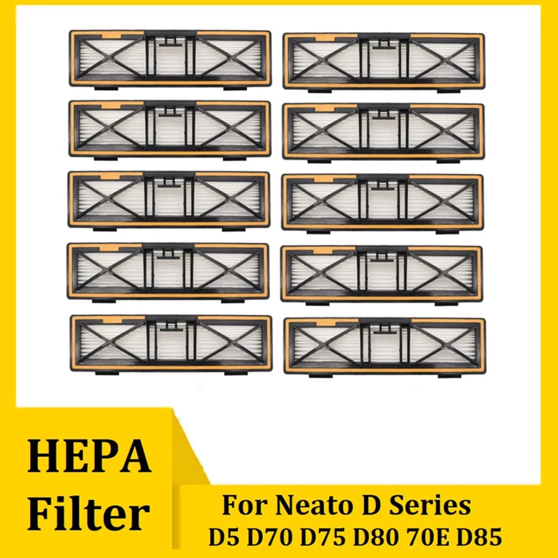 

Фильтры НЕРА для пылесоса Neato Botvac, подключенные серии D, D5, D70, D75, D80, 70E, D85, сменные детали