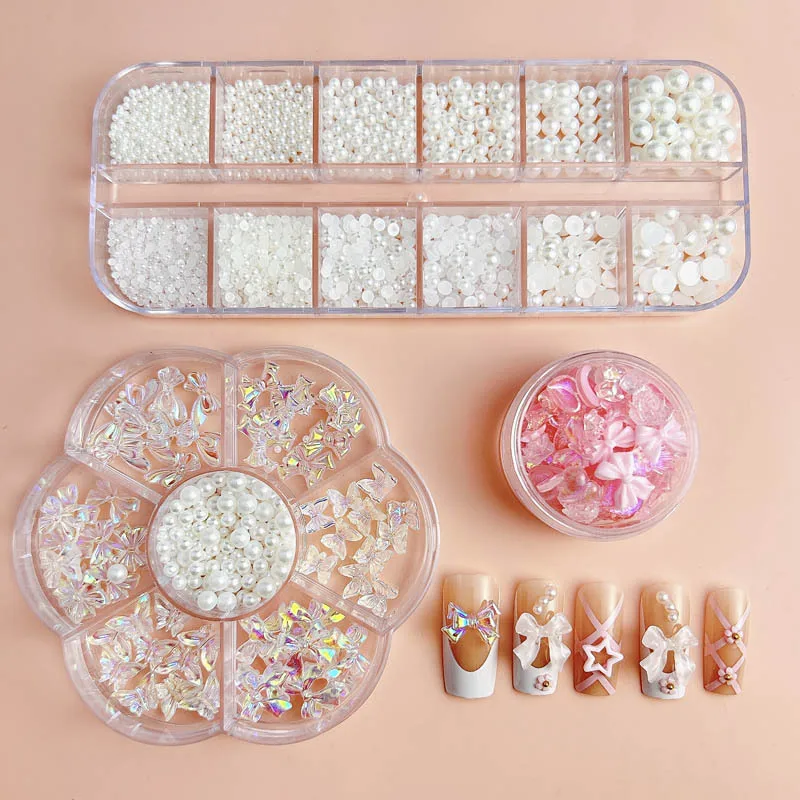 3 шт./набор декоративные подвески для ногтей