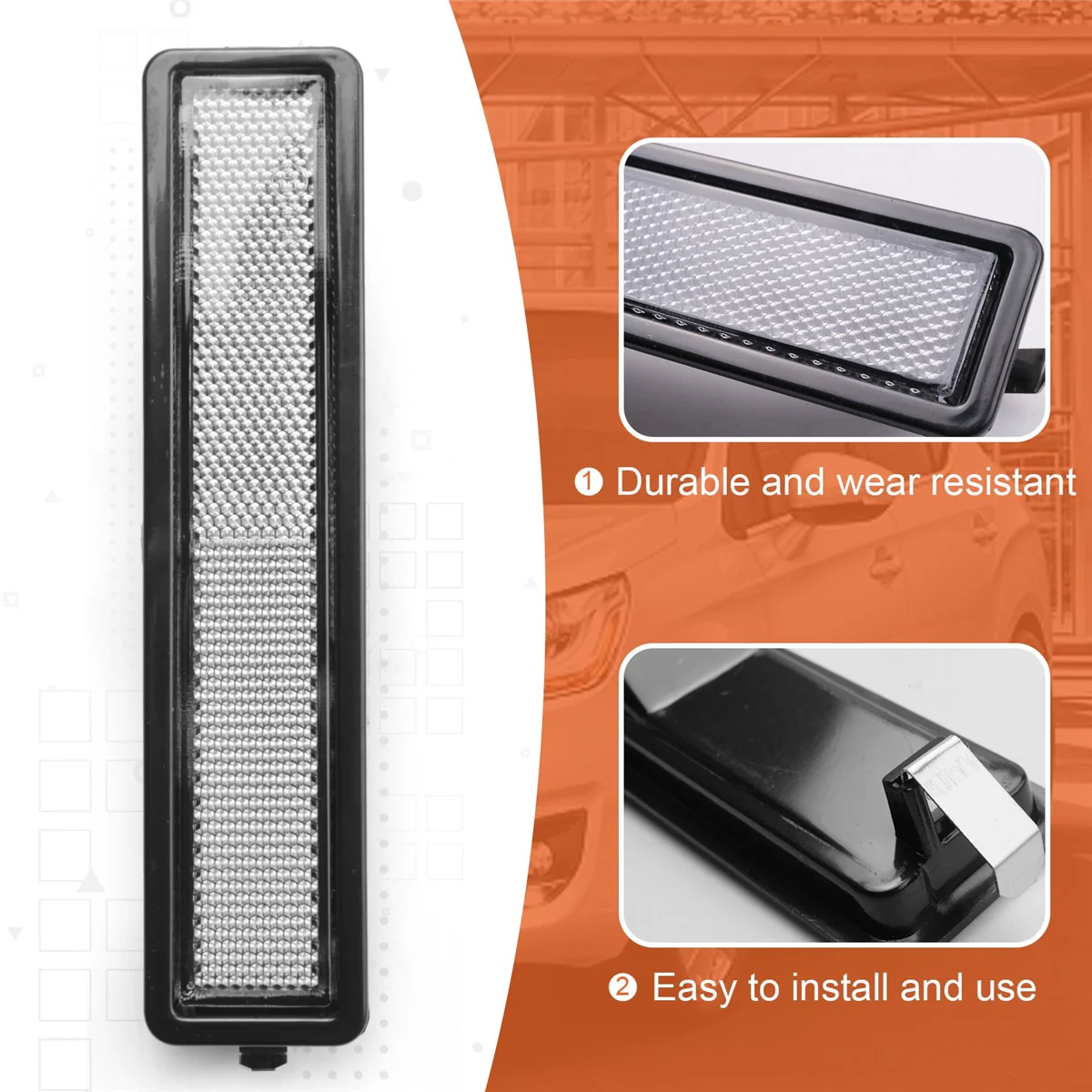 2 шт. белые задние поворотники для BMW E30 E32 E34 318I 318is 325Es 325I 63141377849