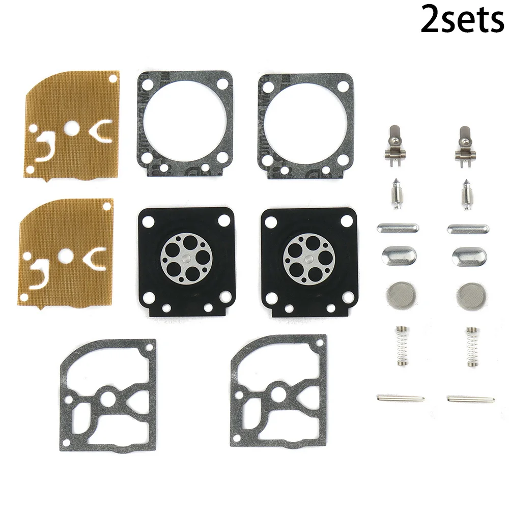 

2Sets Carburettor Carb Gasket Diaphragm Kit Fits For Zama C1Q-S43, C1Q-S57A / For Stihl 017, 018, 021, 023, 025, MS170, MS180