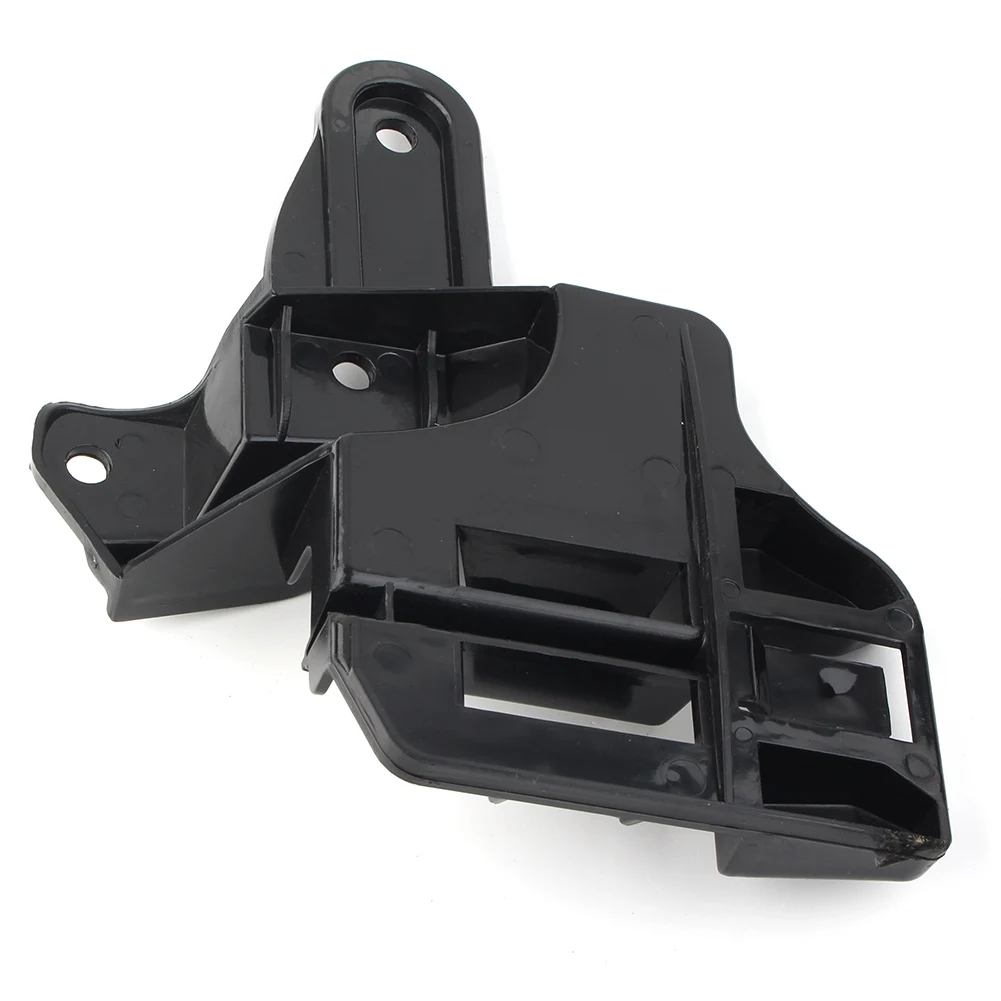 Черный ABS автомобильный передний бампер кронштейн крыла монтажный левый боковой