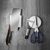 strong magnetic knife rack stainless steel compact universal wall mounted knife holder kitchen magnet knives block accessories