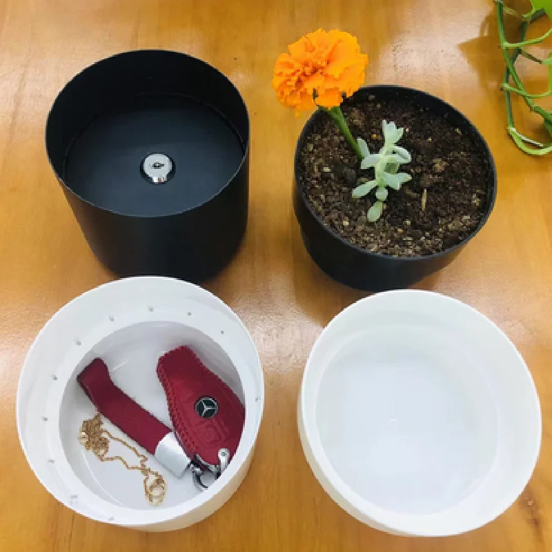 Цветочный горшок коробка для хранения денег скрытый сюрприз секретный сейф