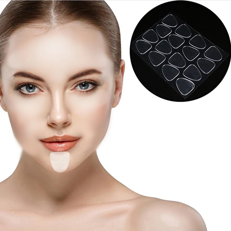 

Silicone Pads Anti Wrinkle Aging Reusable Silicone Eye Mask Cheek Forehead Anti Face Wrinkle Sticker Skin Lifting Care