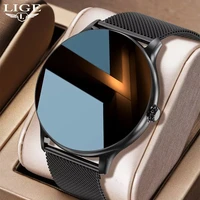 lige 2022 ai assisstaant smartwatch bluetooth calls watches men women fitness bracelet custom watch face clock smart watch men
