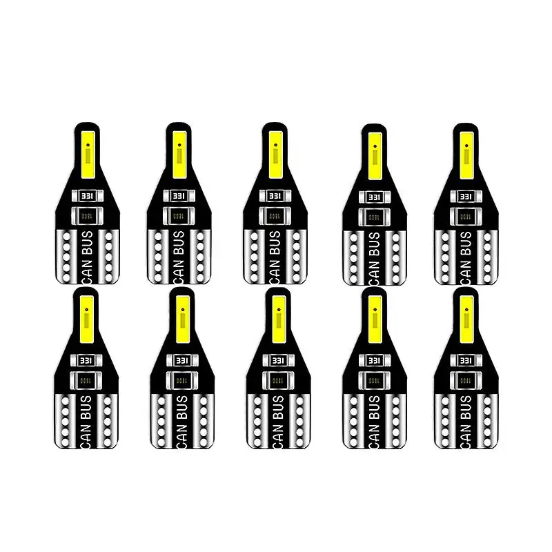 

10pcs T10 W5w Led Car Bulb For Toyota Avensis Rav4 Opel Astra Mokka