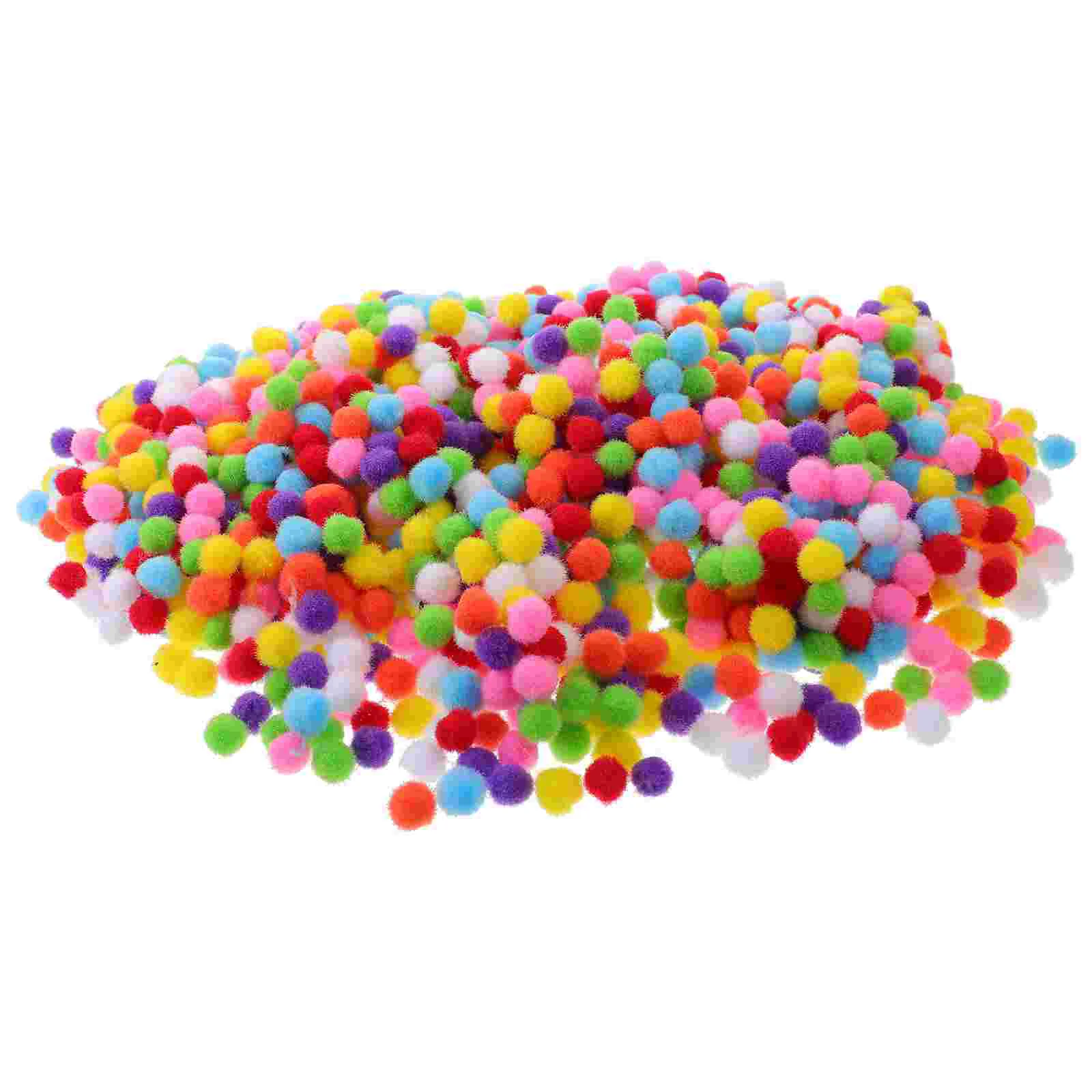 

Craft Pom Poms Mini Decor Multipurpose Bulk Balls Polypropylene Pompoms Crafts Child