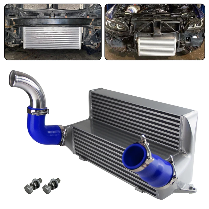 

Stepped 7.5" Intercooler w/Hose Kit Fits for BMW E82 135i 2008-2011 E90/E91/E92/E93 335i/xi 2007-2011 E92 335is 2011-2012 N54
