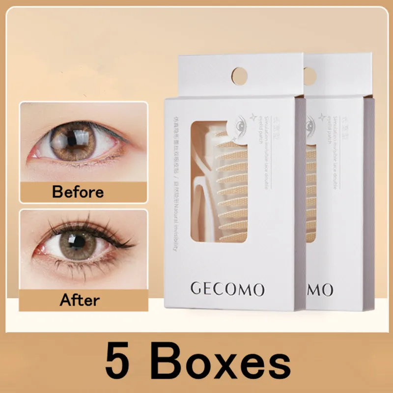 стр 450 sztuk podwójna taśma do powiek naklejka niewidoczna naturalna składana łatka na powieki samoprzylepne narzędzie makijażu oczu