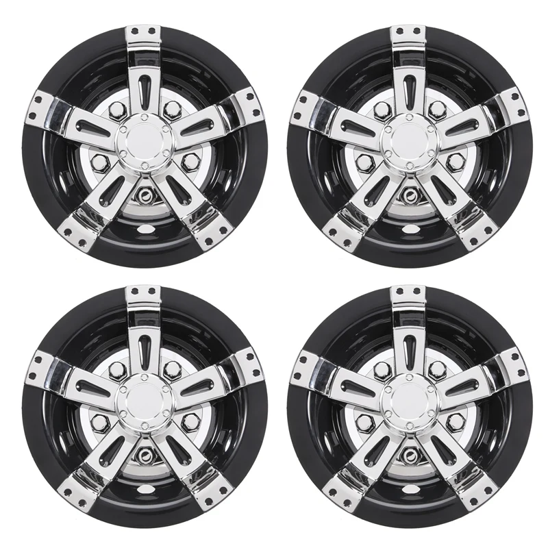 Cart Wheel Cover 5 Spoke Design Hub Cap Golf Cart Hub Cap For Golf Carts For Club Car, Ezgo, Yamaha