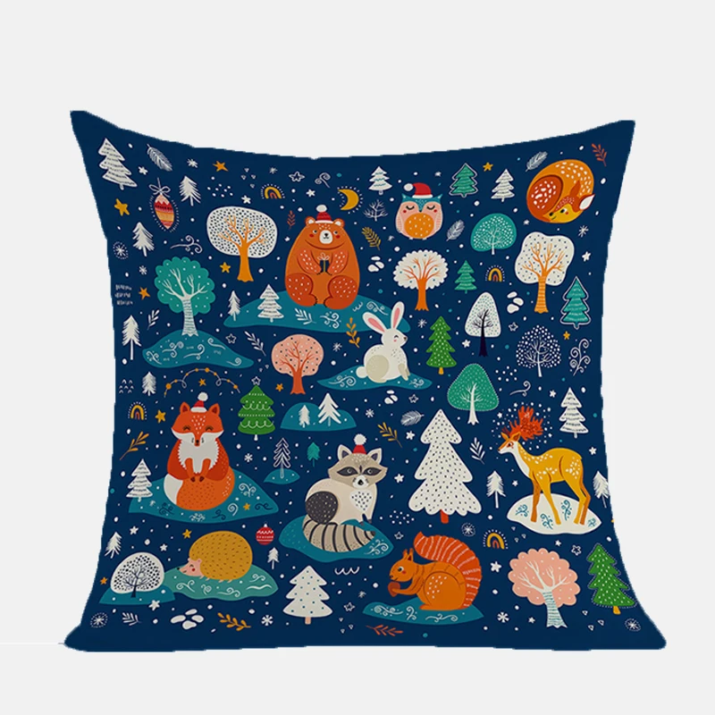 Рисунок 6 - Рождественские декоративные диванные подушки