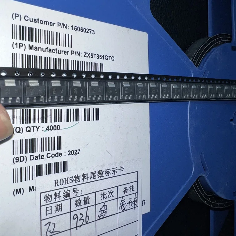 

Бесплатная доставка ZX5T851GTC SOT223 10 шт.