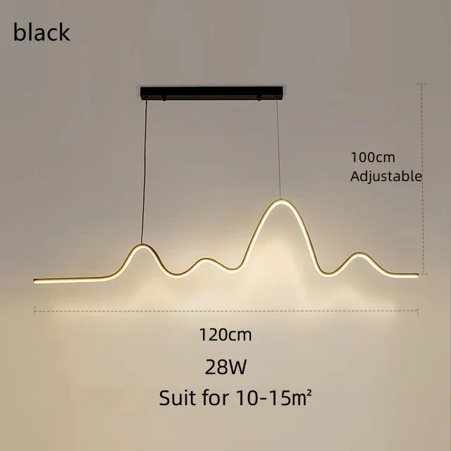 

Подвесной светильник JIANKEXING Wave Line
