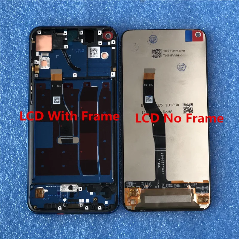 

5,54 Оригинальный сенсорный ЖК-экран для Huawei Honor View 20 Honor V20, сенсорный экран с дигитайзером для Huawei Nova 4, рамка Nova4