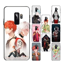 yndfcnb mystic messenger phone case for samsung s20 lite s21 s10 s9 plus for redmi note8 9pro for huawei y6 cover
