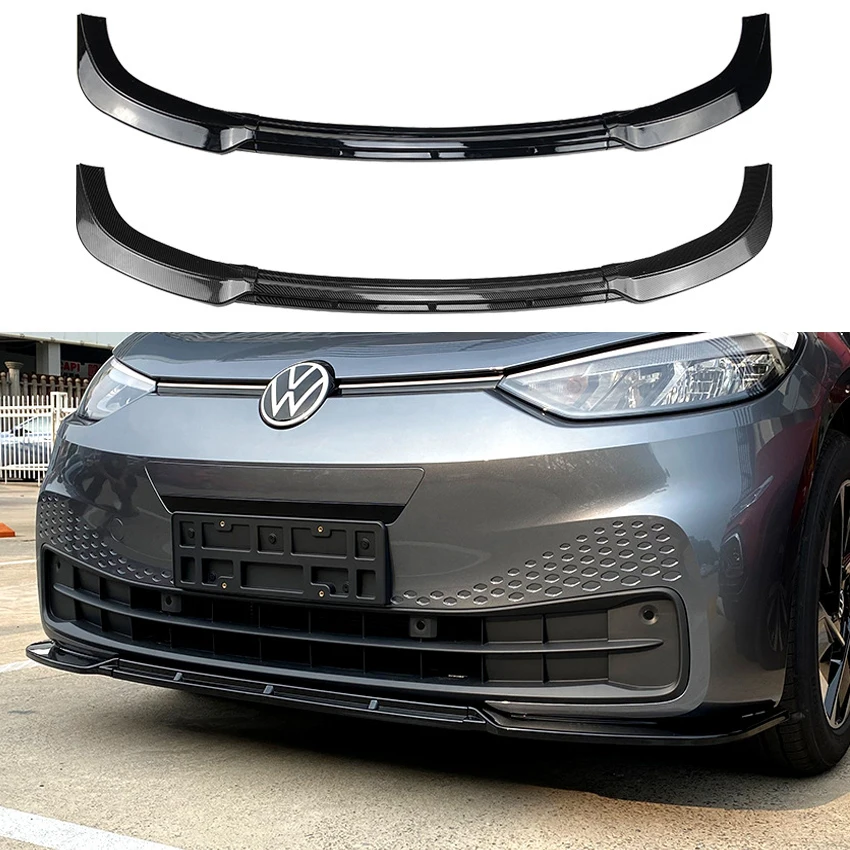 2019 2020 2021 2022 для Volkswagen VW ID.3 передний бампер обвес спойлер сплиттер глянцевое