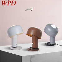 wpd nordic table lamp modern creative design simple led decor bedroom study desk light