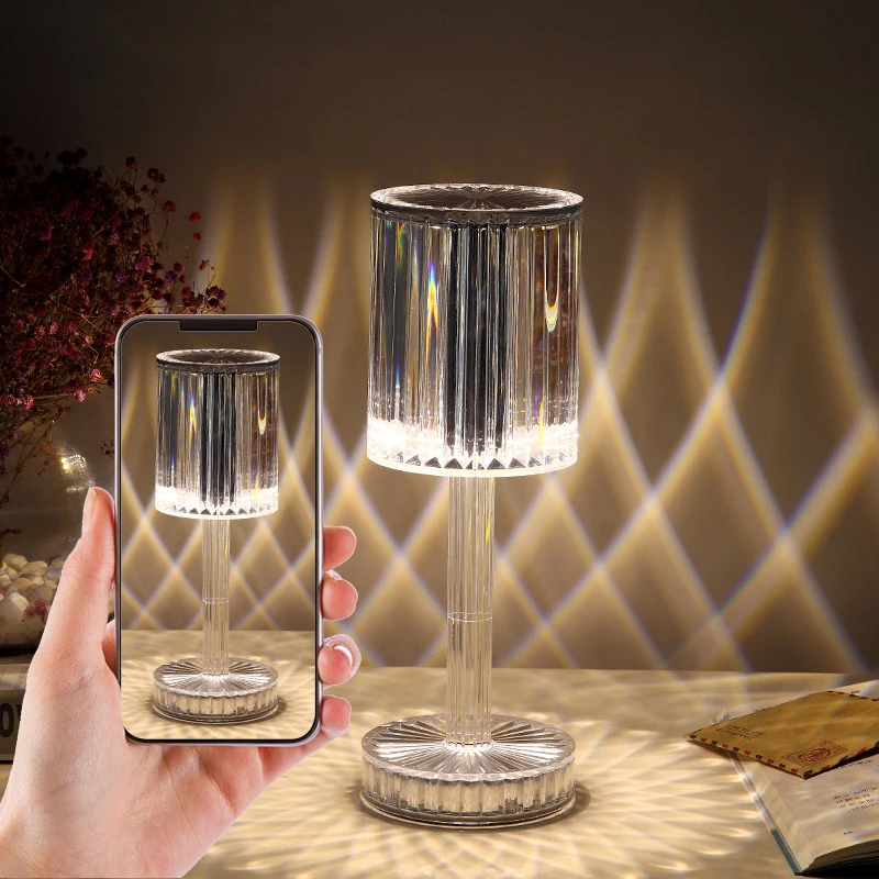 

Алмазная настольная лампа, Рождественское украшение, романтический и теплый Декор для комнаты, украшение для гостиницы в Испании, прикрова...