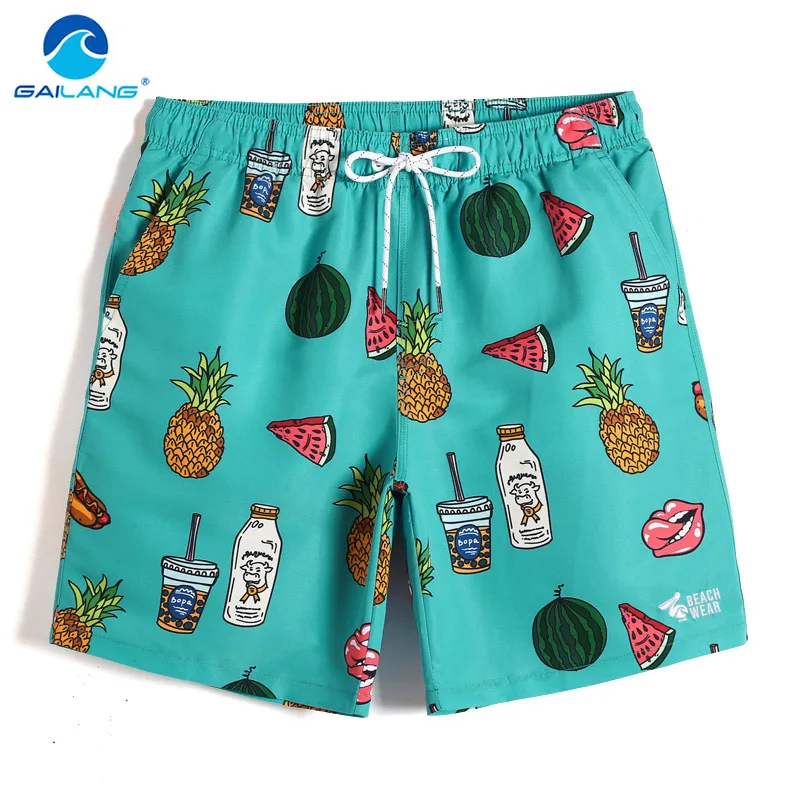 

Gailang Brand Mens Casual Shorts Summer Beach Swimwear Men Boardshorts Board Short 2022 Quick Dry Swimsuits Man Jogger Trunks