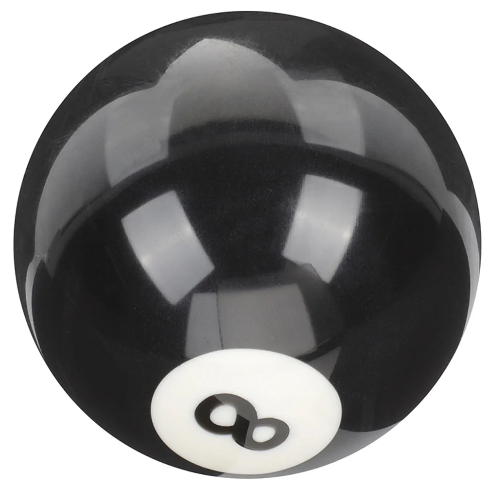 

Billiards Black Eight Ball Portable Pool Replaceable Large Resin Cue American Style Wear-resistant Supply Accessory