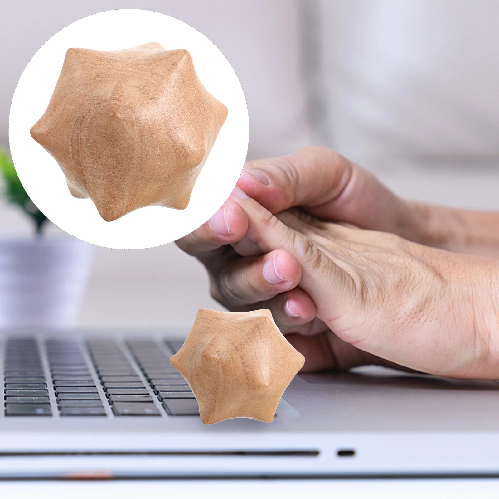 

Massage Ball Practical Balls Wooden Relaxing Handballs Relaxation Mahogany Outdoor Massagers Decorative