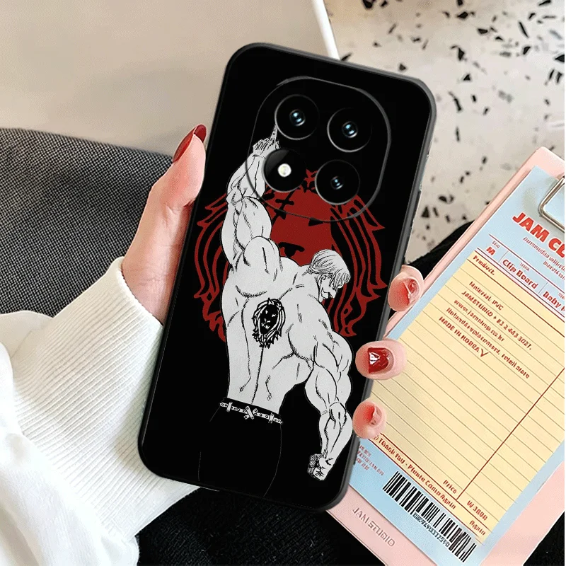 Фото Мягкий силиконовый чехол для телефона Xiaomi Redmi Note 15 14 13 12 Seven D-Deadlys Sins Escanor Shell 11 Pro Plus 12S 11S 10S 10 11T 5G №3