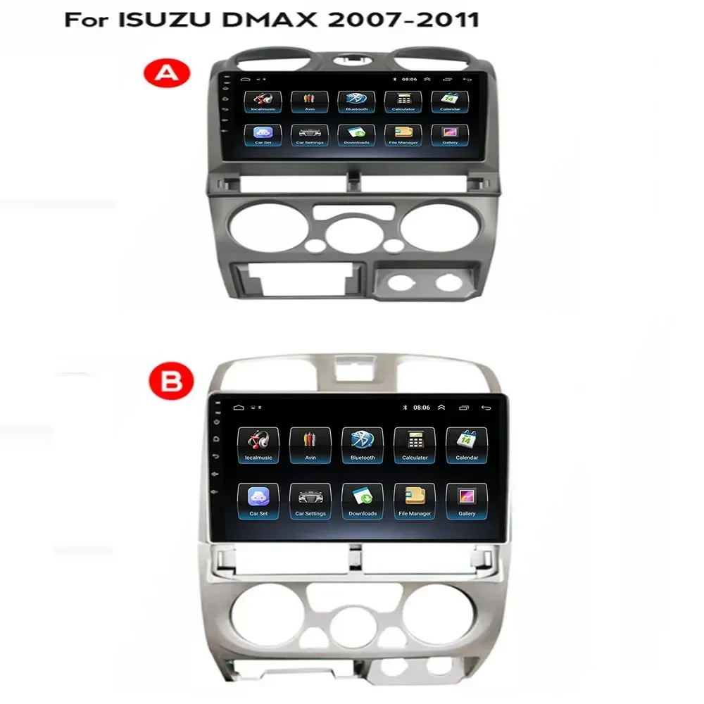Автомагнитола для Isuzu D-Max DMAX 2007 - 2011 Android 13 5G WIFI BT Carplay Авторадио DSP gps-навигация