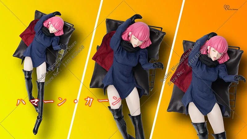 Фото Оригинальная коллекционная фигурка YIYA Studio в масштабе 1/6, Kawaii Battle Girl Haman Karn, 12 дюймов, женский солдат, модель, полный набор игрушек №2