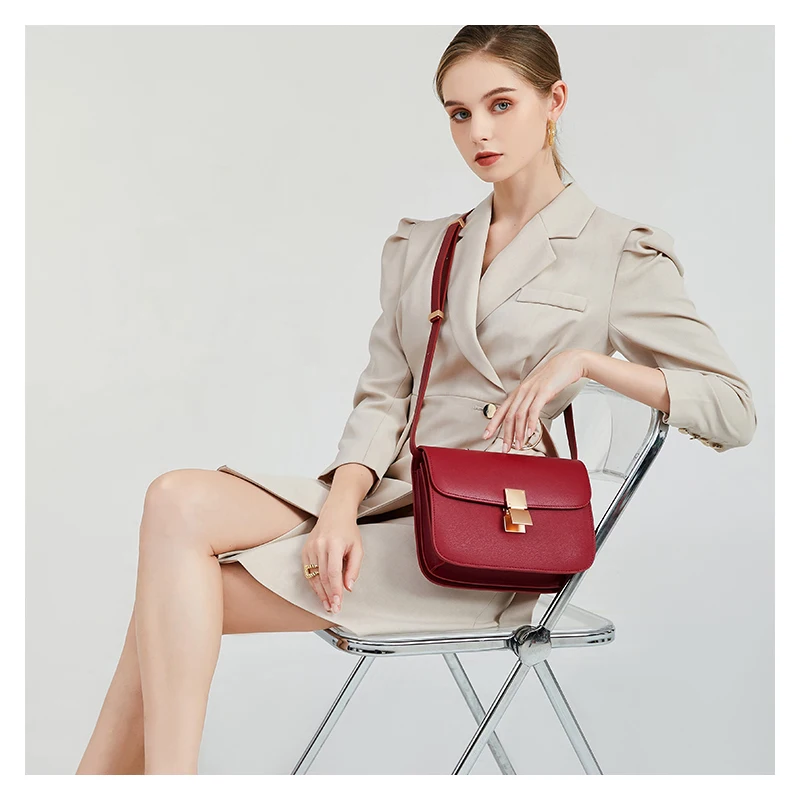 Женская сумка роскошная дамская сумка-бокс в стиле ретро маленькая квадратная