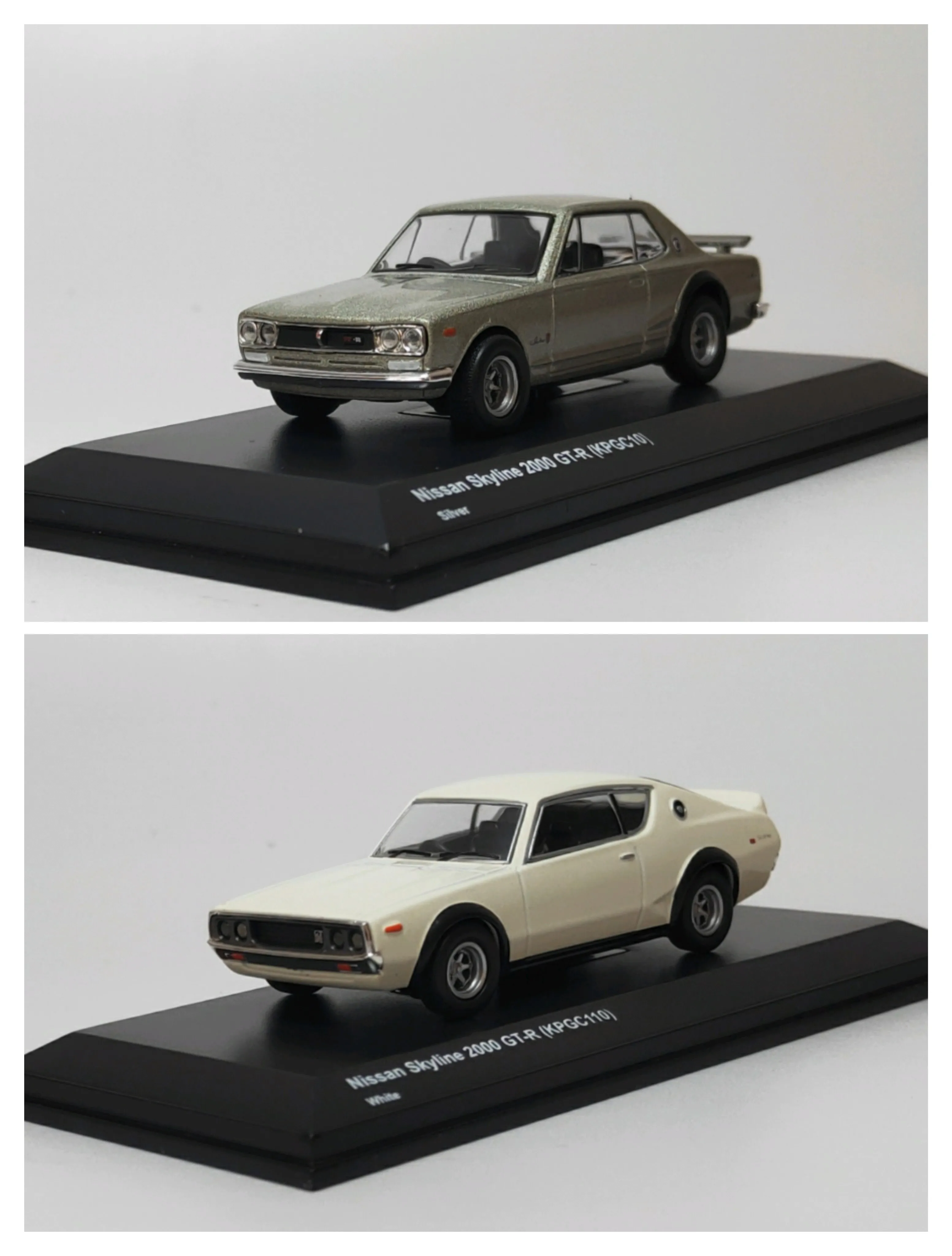 Модель автомобиля из сплава KYOSHO 1:64 SKYLINE 2000GT-R с базовой крышкой