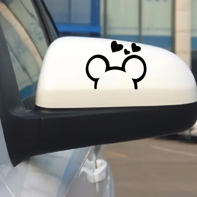 Виниловые наклейки на окна автомобиля Miley Multeasy набор из 2 наклеек стену в