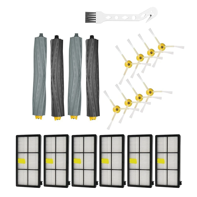 

Replacement Roller Brush Side Brushes HEPA Filters For Irobot Roomba 800 Series 870 871 990 Vacuum Cleaner Accessories