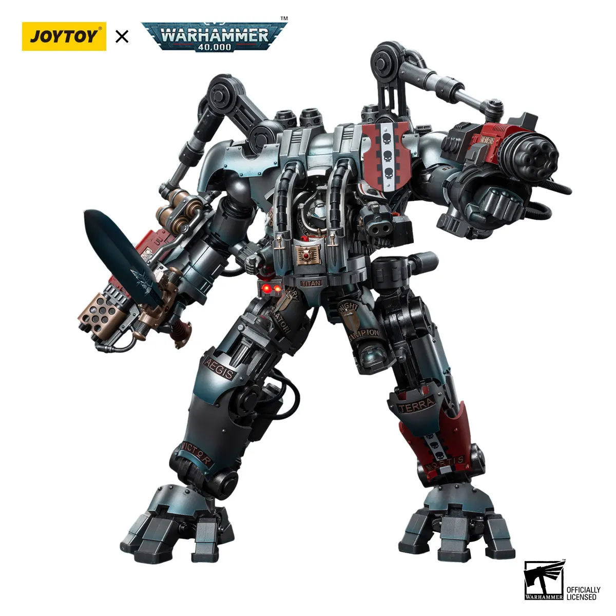 [Предзаказ] JOYTOY 1/18 Action Mecha [2 шт./набор] серая модель рыцарей немезис Дред рыцарь игрушка подарок