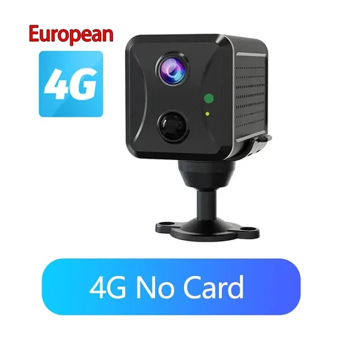 Мини 4G камера безопасности 1080P IP камера видеонаблюдения 3800 мАч большая батарея маломощная голосовая связь камера видеонаблюдения