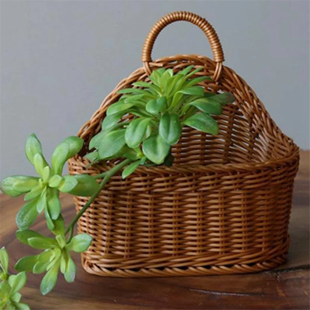 Настенная Корзина для овощей и фруктов подвесная корзина из искусственного