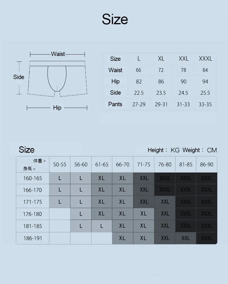 Boxer Men's Panties Men Antibacterial Underwear Men Boxer  Cartoon Underwear Man Boxershorts Breathable Male Comfortable Boxers