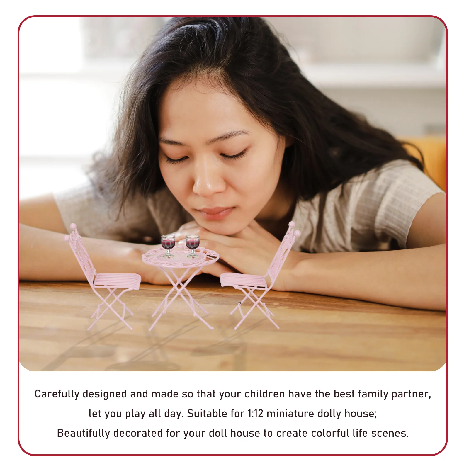 10 шт. стеклянные миниатюрные украшения для кукольного домика декоративные