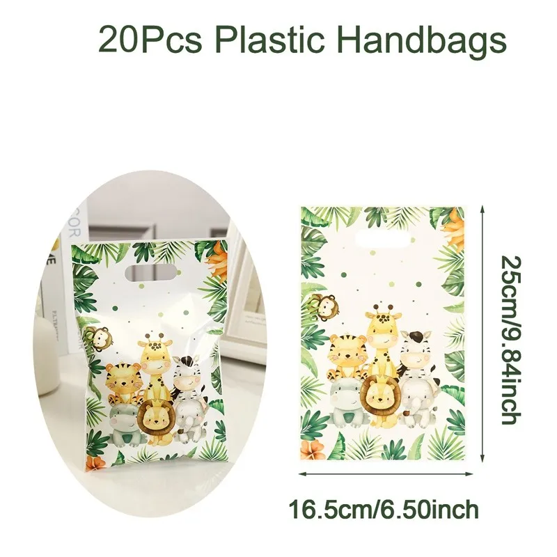 

Подарочные пакеты сафари 10/20/50 шт