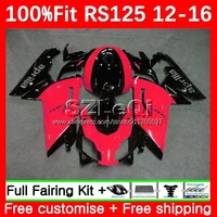 red black injection body for aprilia rsv125 r rs 125 rs4 rs125 12 13 14 15 16 rs 125 2012 2013 2014 2015 2016 fairing 14lq 51