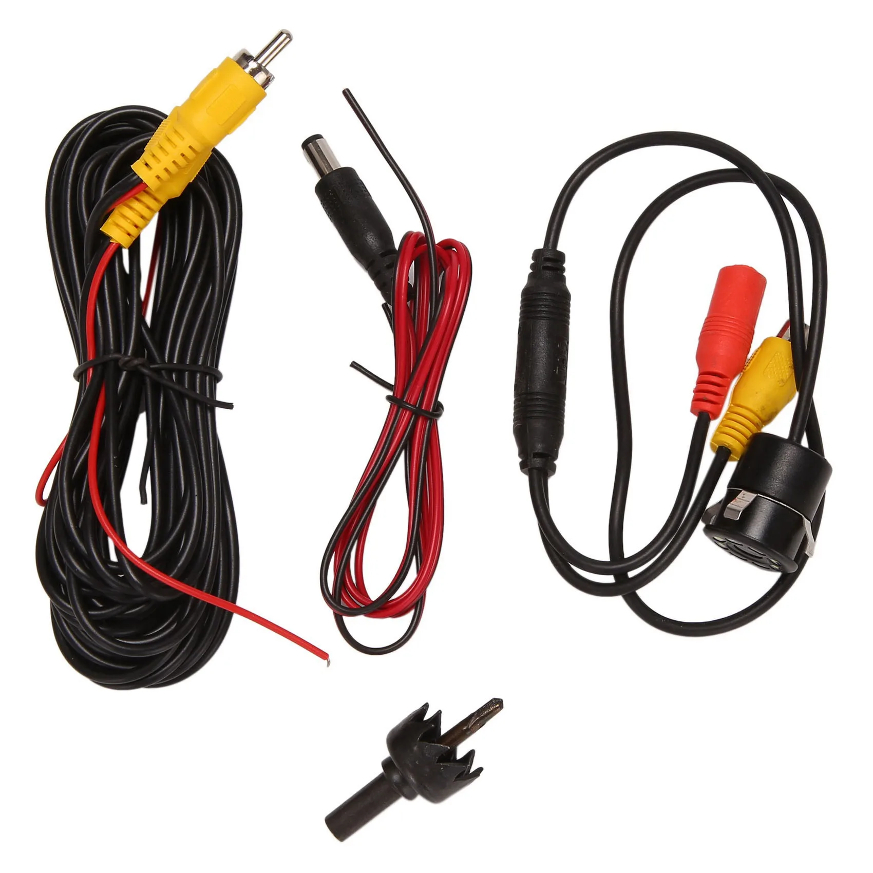 Автомобильная камера заднего вида 8-светодиодная круглая 170-градусная HD ночного